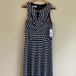 Black and White Stripes Dress